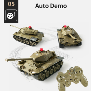 JJRC Q85 боевой танк 1/30 2,4G с дистанционным управлением программируемый гусеничный Танк автомобиль звуковые эффекты Военный танк модель игрушки подарок - Product Image 4