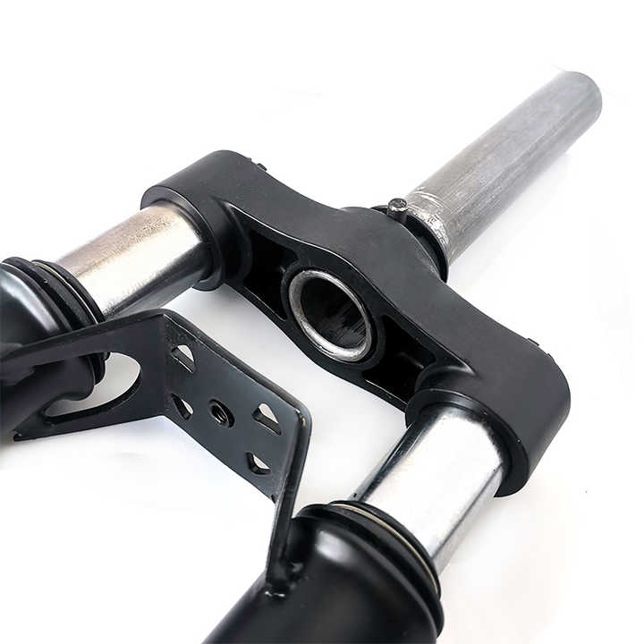 10-Inch Electric Scooter Hydraulic Shock Absorber Kit Metal Front Fork Scooter Suspension Accessories for MAX G30 Scooter