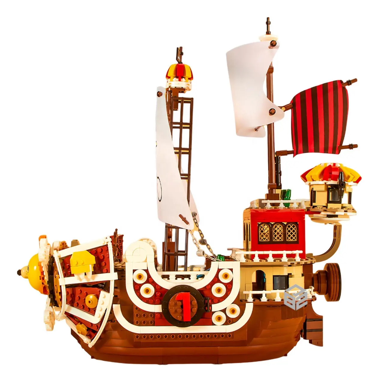 SY6298 con figura unos rompecabezas piratas piezas barco miles Sunny Compatible Luffy juguetes Anime regalo juegos de bloques de construcción