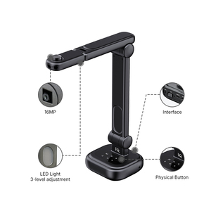 Eğitim ve konferans için özelleştirilebilir yüksek çözünürlüklü A3 tarayıcı görsel sunum interaktif belge kamerası - Product Image 3