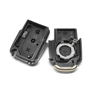 Car <strong>Key</strong> Flip <strong>Key</strong> Shell Fob for V-W Polo passat B5 Tiguan Golf for V-OLKSWAGEN for S-eat for S-koda 3 Buttons Case Cover - Product Image 3