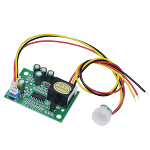 DC 12V PIR IR Pyro elektrisches Infrarot modul Einstellbarer Relais ausgang Sensor für den menschlichen Körper - Product Image 2