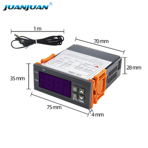 Controlador de temperatura Digital STC-1000, termostato de temperatura, refrigeración de calefacción, LED, DC12V/24V/110-220V - Product Image 2