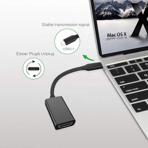 Adaptador USB 3,1 tipo C a HDMI, convertidor de Cable macho a hembra, 20cm, 4K, USB-C - Product Image 6