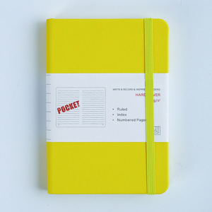 Großhandel billig Strumpf A5 mit elastischen Schnur PU-Material Notizblock Spot Batch harte Oberfläche Notebook - Product Image 5
