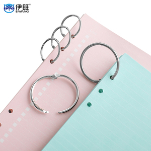 Ewang cuốn sách Hoop ràng buộc Nhẫn chất kết dính Hoops lá lỏng lẻo cuốn sách Vòng cho tập tin cuốn sách giấy - Product Image 1