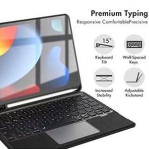 Promotional OEM Reasonable Price Touchpad <strong>Keyboard</strong> Case Backlit <strong>Keyboard</strong> Case - Product Image 4