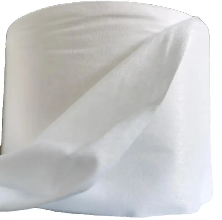 30% Viscose + 70% Polyester Spunlace Nonwoven Fabric Factory Spunlace Roll Wet Wipes Raw Material Manufacturer In China