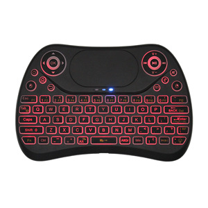 Cheap Price 2.4GHz <strong>Wireless</strong> Dual Mode Large <strong>Touchpad</strong> T2 Mini <strong>Keyboard</strong> 7 Color Backlight Colorful Anti-slip Wholesale Price - Product Image 4