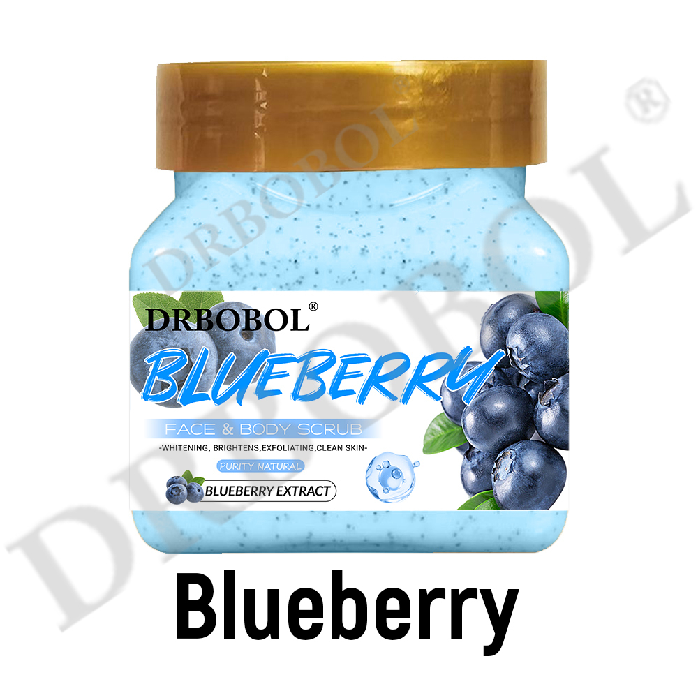Exfoliante corporal en crema de arándanos 350 g (versión en inglés)