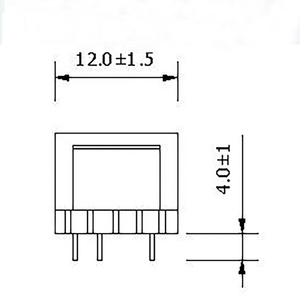 高品质EE13铁氧体磁芯绕线管电感器Canlight的旧铁氧体类别 - Product Image 4