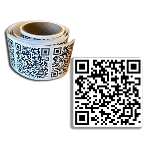 Stampa di dati variabili personalizzata con numero di serie etichetta codice a barre adesivi sequenziali adesivi quadrati codici termici QR etichette etichette