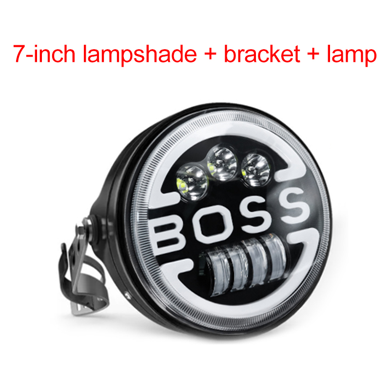 Abat-jour 7 pouces + support + lampe