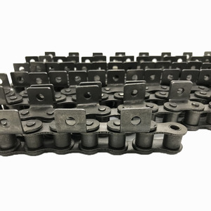 Özel paslanmaz Metal çelik bant konveyör şanzıman makaralı zincir endüstriyel #40 #50 #60 #80 08B 10B 12B 16B 20B - Product Image 2
