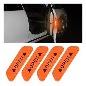 <strong>3M</strong> Reflective Material Car Reflective Sticker Open Door Customized Logo Sticker Reflect Logo <strong>Vinyl</strong> for Car Body Sticker - Product Image 6