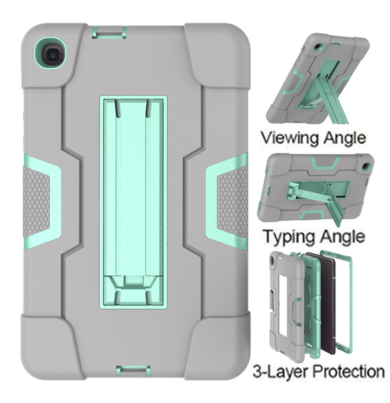 Gray mint green