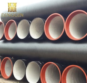 6m 5.7m EN545 K7 K9球墨铸铁管水圆图案弯曲切割焊接加工服务 - Product Image 3