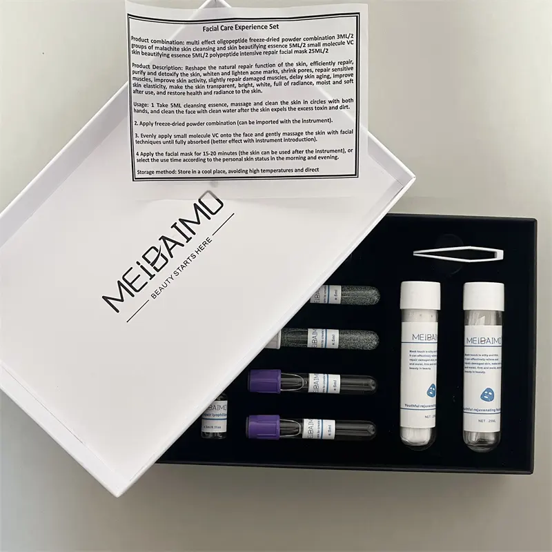 Ensemble coréen éclaircissant de soins de la peau pour enlever les cicatrices d'acné produit de soins du visage 23G pour la peau sensible crème de mésothérapie pour lifting du visage