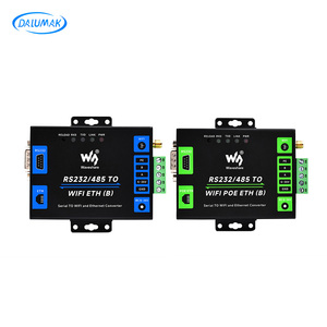 Server seriale di livello industriale RS232/485 a WiFi e Ethernet Modbus seriale per il Gateway MQTT Client Gateway con custodia in metallo - Product Image 1
