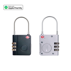 Nueva llegada MFi Tsa Lock Tracker Dispositivo de seguimiento en tiempo real Sistema IOS Find My Air Etiquetas de equipaje inteligente Rastreador GPS - Product Image 1