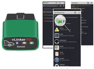 VLINKER-herramienta de diagnóstico FD V2.2, versión BT 3,0, compatible con programación para Ford y Android - Product Image 5