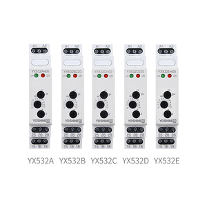 Yx522A/B/C/<strong>D</strong>/E Digital Time Delay Relays Multi-Time Period Rail Type Relay Replacement for AH3 - Product Image 5