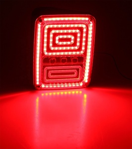 ジープラングラー用<span class=keywords><strong>LED</strong></span>テールライトブレーキライト07-17JK用<span class=keywords><strong>LED</strong></span>リアテールライト