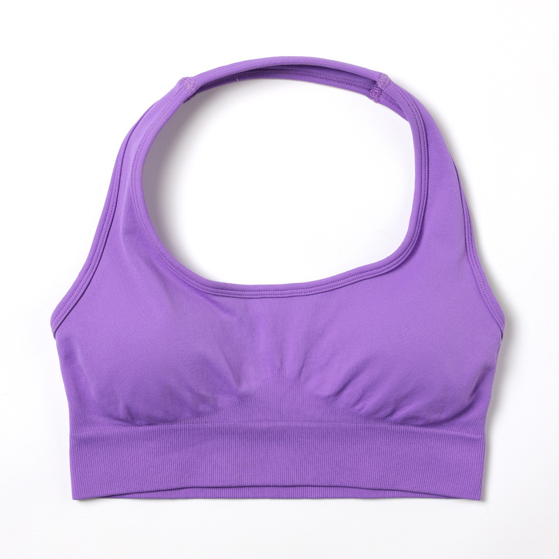 Sujetador Halter púrpura