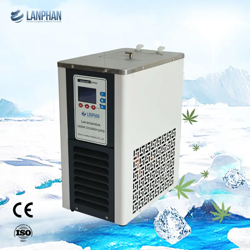 Mini refrigeratore di glicole a ricircolo chimico a bassa temperatura da laboratorio 5L