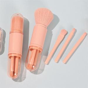 Gmagic profesyonel 4 in 1 geri çekilebilir makyaj fırçalar seti vakıf fırçalar pudra fırçası seyahat kullanımı için - Product Image 5