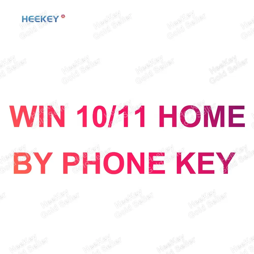 Win 10/11 Home by phone key 100% Global online activation Digital license
