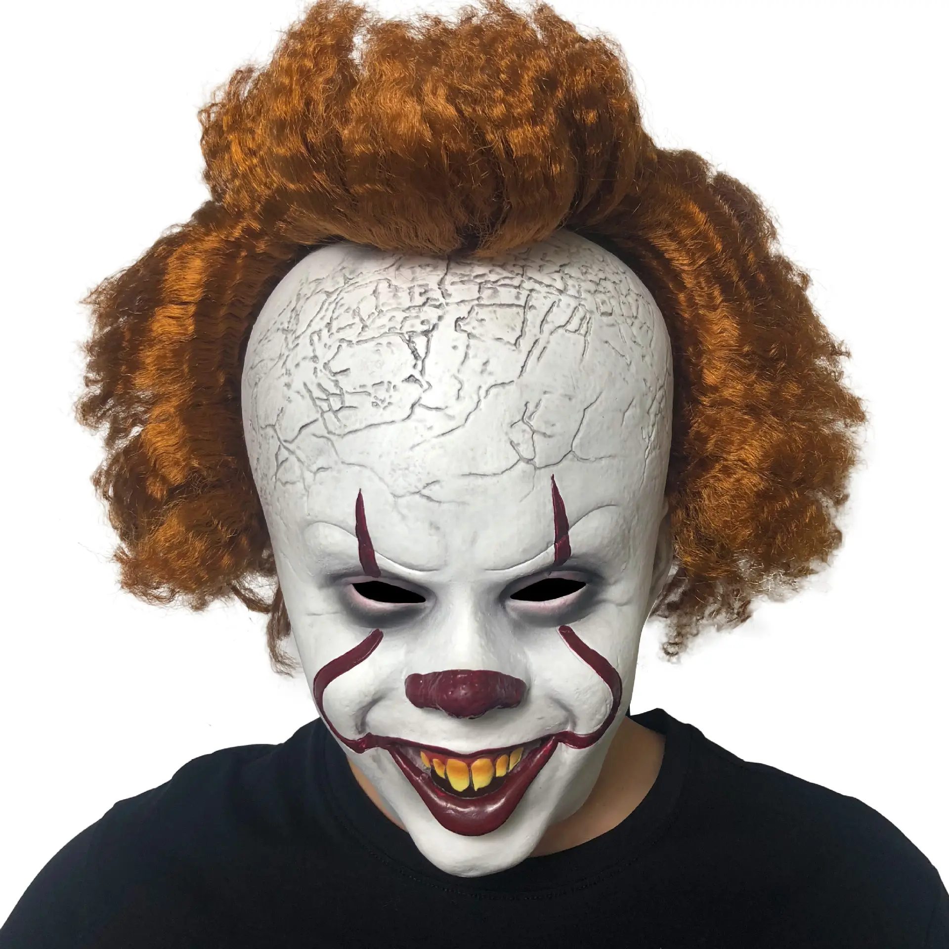 Fiesta de Halloween Horror Hechicero Payaso Máscaras Látex Máscara de cara completa para adultos Máscara de Halloween