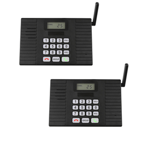 Sistema de intercomunicación inalámbrico Manos libres 3000 metros Sistema de intercomunicación bidireccional en tiempo real para el hogar Oficina Hotel - Product Image 1
