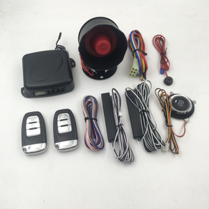 2020最新のPKEキーレスプッシュボタンスタートカーアラームシステムパッシブキーレスシステム - Product Image 1