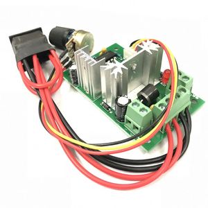 Nuovo 10V 12V 24V 36V PWM DC controller con inversione positiva PWM DC controller per motore a corrente continua regolatore di velocità 150W - Product Image 4
