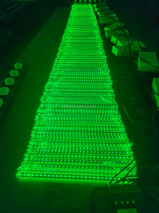 LED irisierende Röhre Einzel kopf ausgang Innen-und Außen steuerungs programmierung RGB-Meteor röhre - Product Image 5