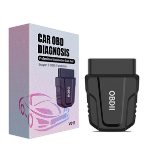 Werkseitig instock V011 obd 2 Scanner Wireless Ulme Bluetooth iPhone obd2 Scanner Auto diagnose Scan-Tool für alle Fahrzeuge