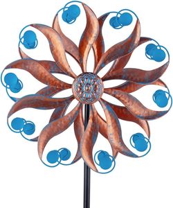 Zhongpin Chất lượng cao vườn cảnh quan trang trí xoắn ốc gió <span class=keywords><strong>Spinner</strong></span> Hot <span class=keywords><strong>Air</strong></span> Laser Cut kim loại động gió điêu khắc ngoài trời - Product Image 4