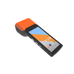 QRコードスキャナー4GWIFI BTハンドヘルドAndroid13POSターミナル (プリンターR330付き) - Product Image 1