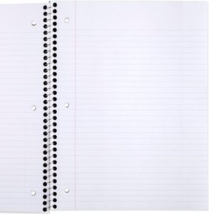 College Ruled 8 \ "X 10-1/2 \" 70 hojas Surtido de colores brillantes Cubierta dura 830050-ECM - Product Image 5