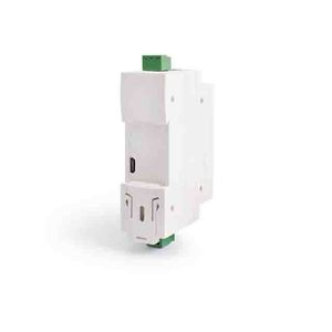 DIN-Rail Modbus RS485 <strong>SERIAL</strong> port TO Ethernet Converter USR-DR302 bidirectional transparent transmission between RS485 and RJ45 - Product Image 2