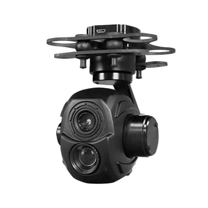 Foxtech EH10-IR 10X EO/IRデュアルセンサーズームカメラ固定翼VTOLUAV航空機3軸高安定化ジンバルシステムモニタリング - Product Image 1