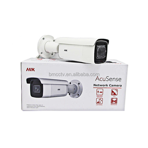8 MP AcuSense电动变焦子弹网络摄像机DS-2CD2683G2-IZS Hik 8MP IP安全摄像机 - Product Image 1