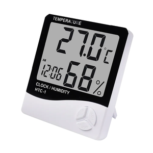 Pantalla digital Higrómetro interior y monitor de temperatura Instrumento portátil para medir la humedad y la temperatura - Product Image 3