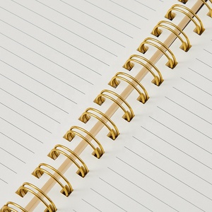 Hardcover Spiral Notizbuch Holz Briefpapier Notizbuch maßge schneiderte Zeitschriften mit Notizbüchern - Product Image 4