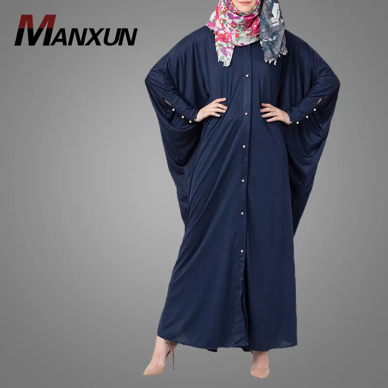 Abito musulmano islamico di moda nuovo modello Abaya a Dubai abito caftano nuove donne abito musulmano Abaya Multi punto personalizzato