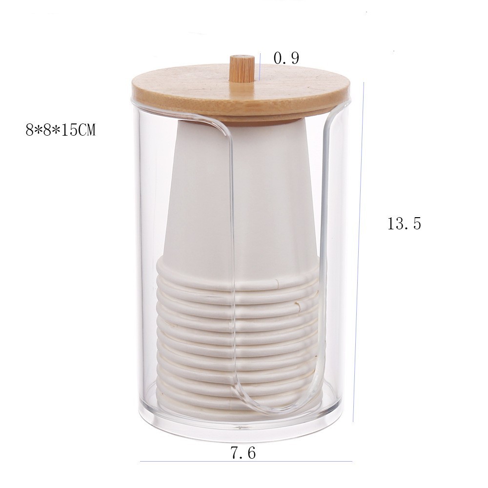 Almacenamiento de la taza de enjuague bucal