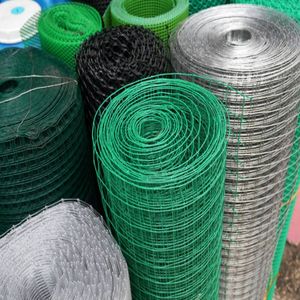 Pvc Galvanized <strong>Welded</strong> Fencing Net Iron Wire Mesh 4x4 1/2 X 1/2 Inch Farm <strong>Fence</strong> - Product Image 6