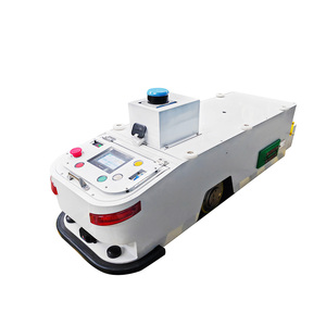 用于物料搬运的TZBOT仓库AMR机器人激光雷达导航尾部牵引系统 - Product Image 1