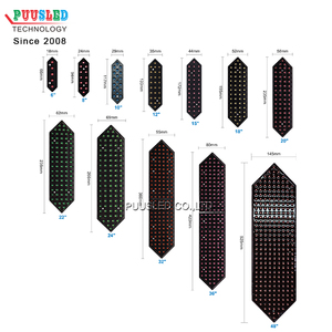 64-Zoll-LED-7-Segment-Anzeige für sieben Teile benutzer definierte LED-Anzeige 7-Segment-LED-Modul